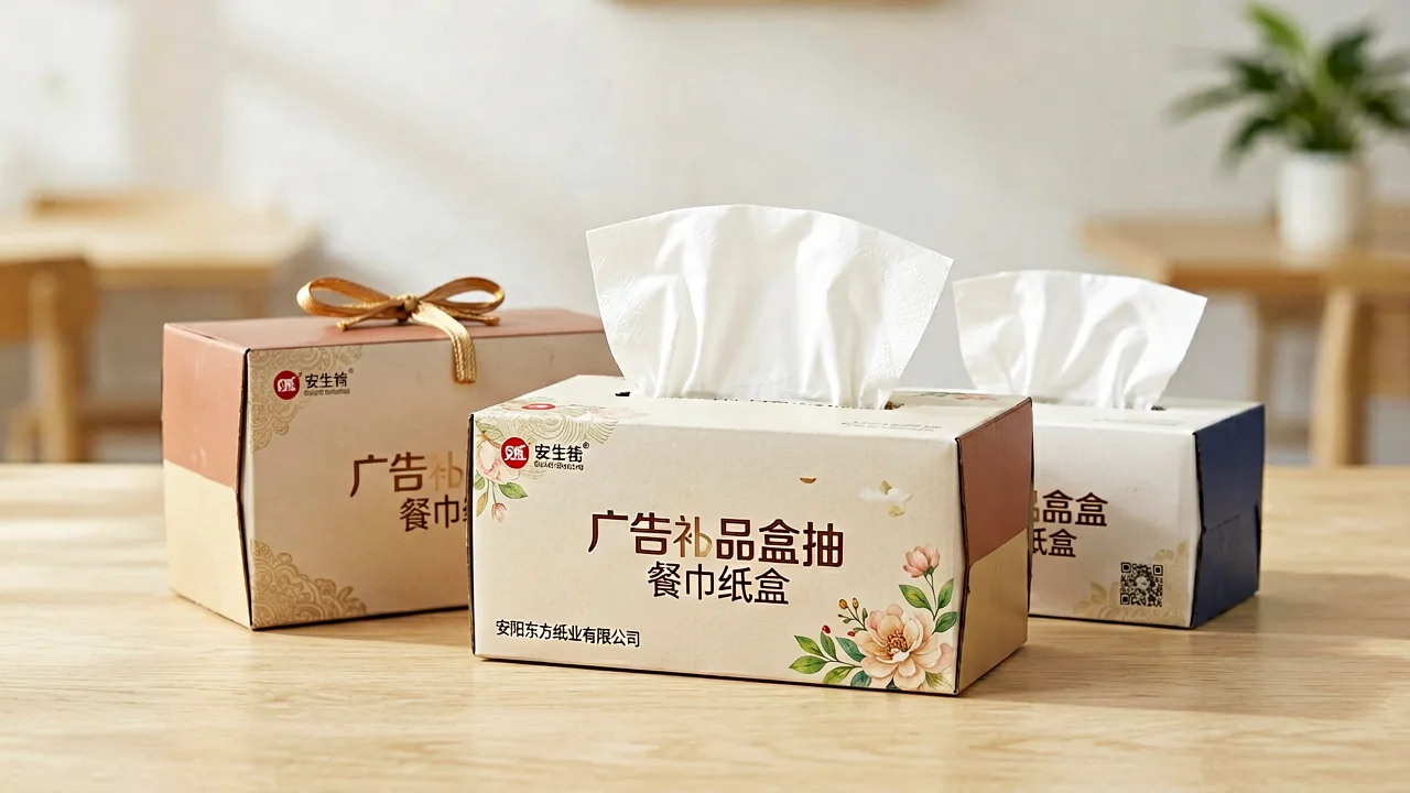 广告礼品盒抽采购前，餐巾纸盒签约必问的五个细节